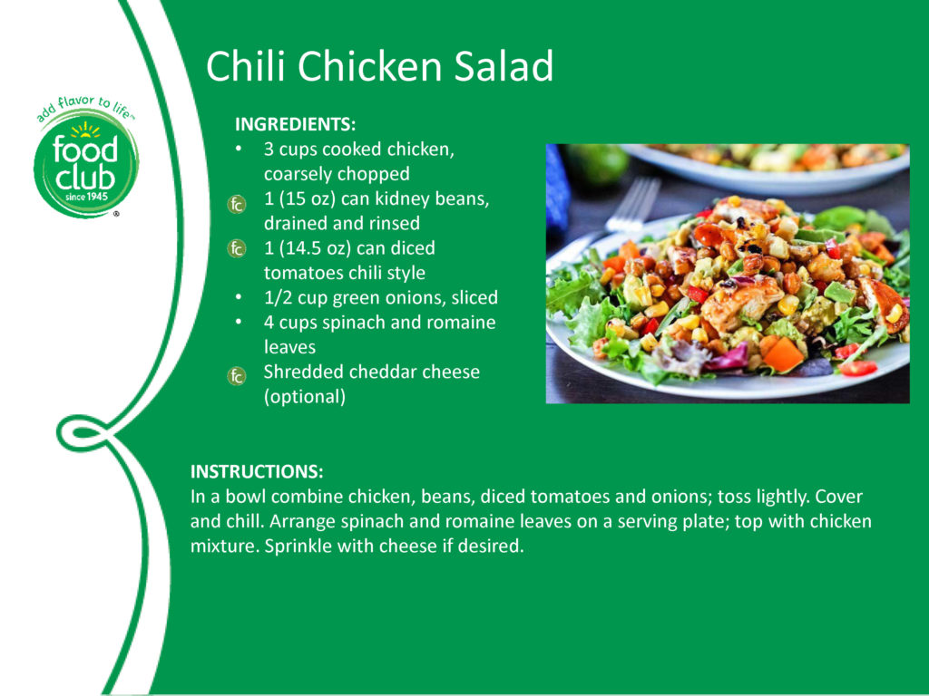 Chili Chicken Salad Recipe