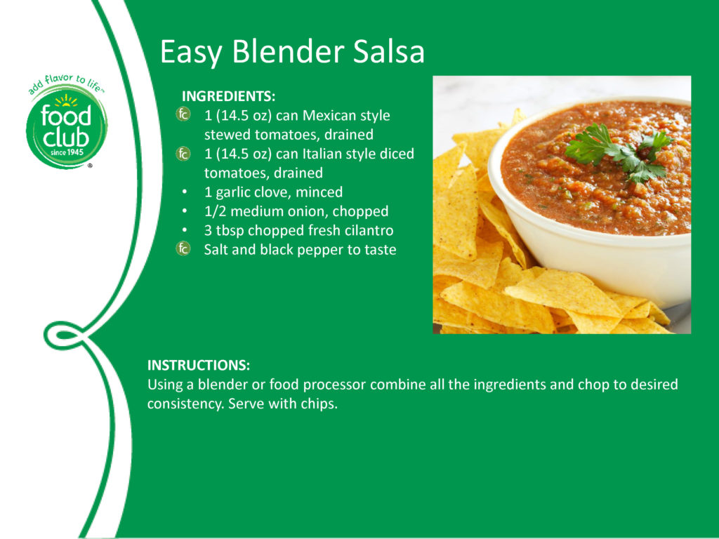 Easy Blender Salsa Recipe