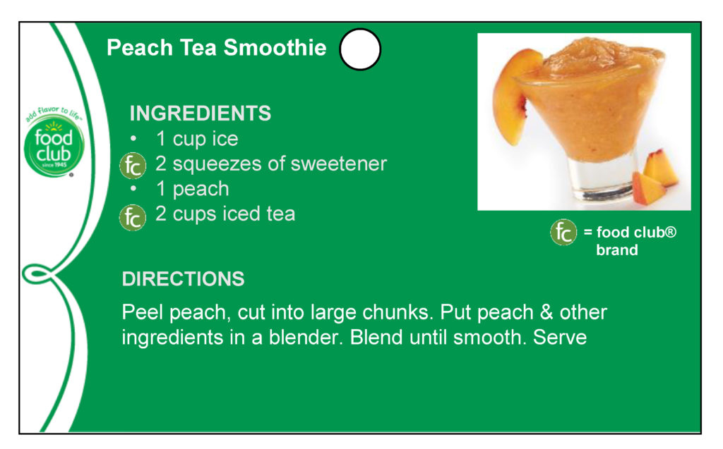Peach Tea Smoothie Recipe