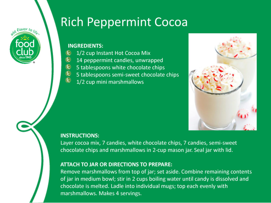 Rich Peppermint Cocoa Recipe