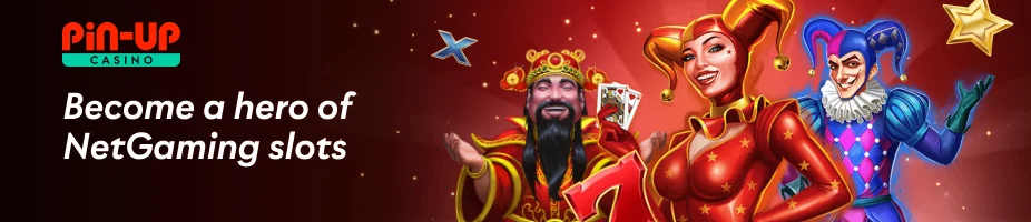 Become a hero of NetGaming Slots