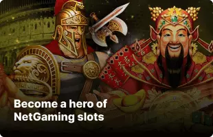 Become a hero of NetGaming Slots